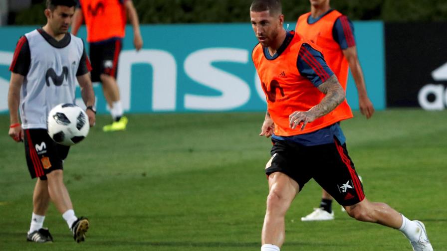 España completa su primer entrenamiento en Rusia España completa su primer entrenamiento en Rusia