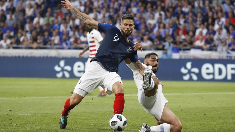 Francia se lleva un baño de agua fría con un empate ante Estados Unidos Francia se lleva un baño de agua fría con un empate ante Estados Unidos