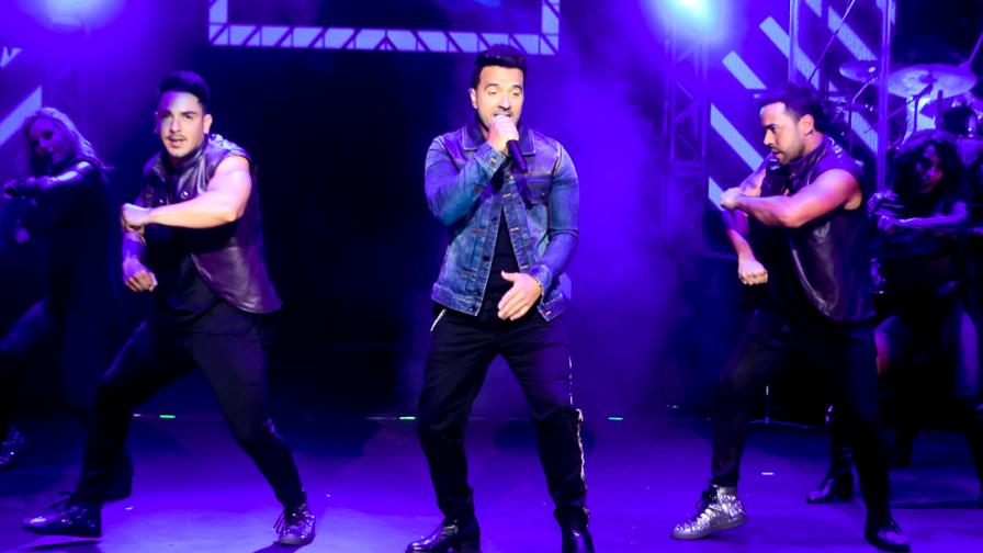 La lluvia no paró la fiesta de Luis Fonsi