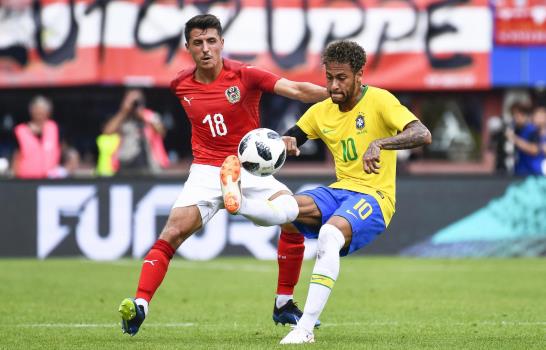 Brasil se gusta ante Austria con un hiperactivo Neymar como titular Brasil se gusta ante Austria con un hiperactivo Neymar como titular