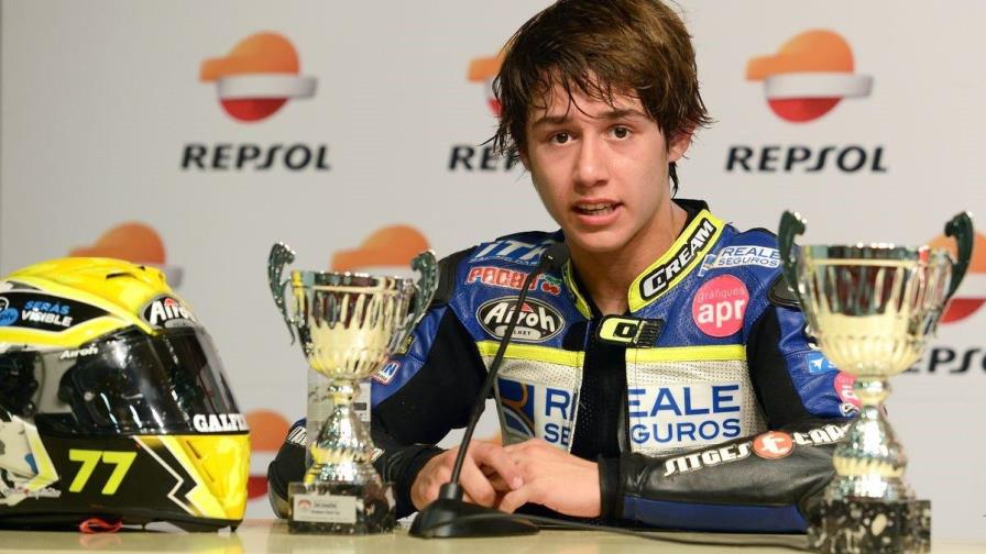 Piloto español de moto de 14 años murió tras accidente en un circuito