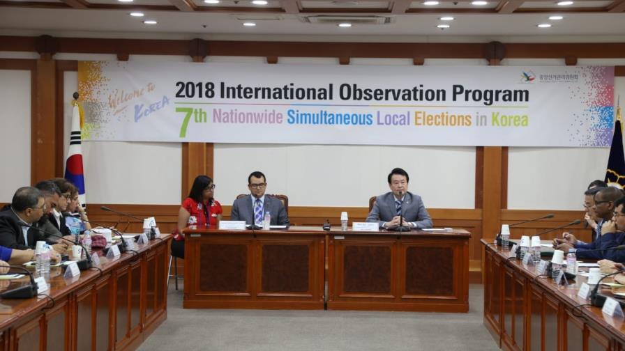 Designan presidente TSE jefe observadores electorales en Corea del Sur