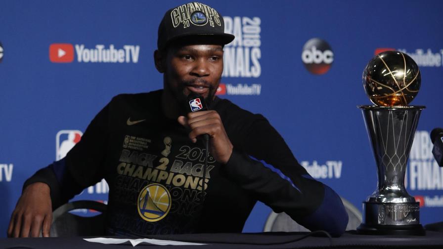 Kevin Durant dice podría retirarse en cinco años Kevin Durant dice podría retirarse en cinco años