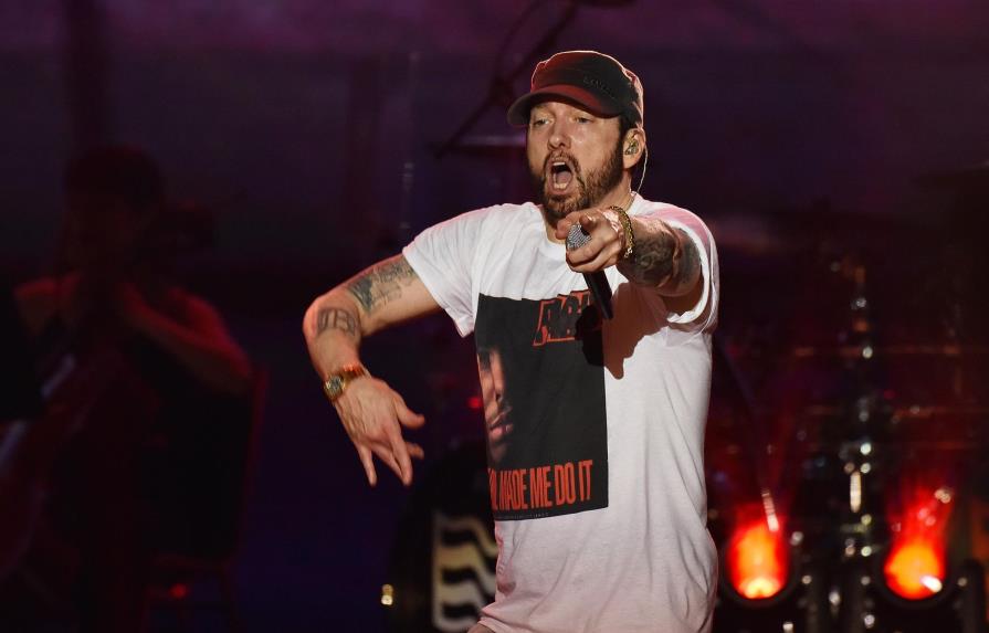 Pánico en el concierto de Eminem, al oírse tiros