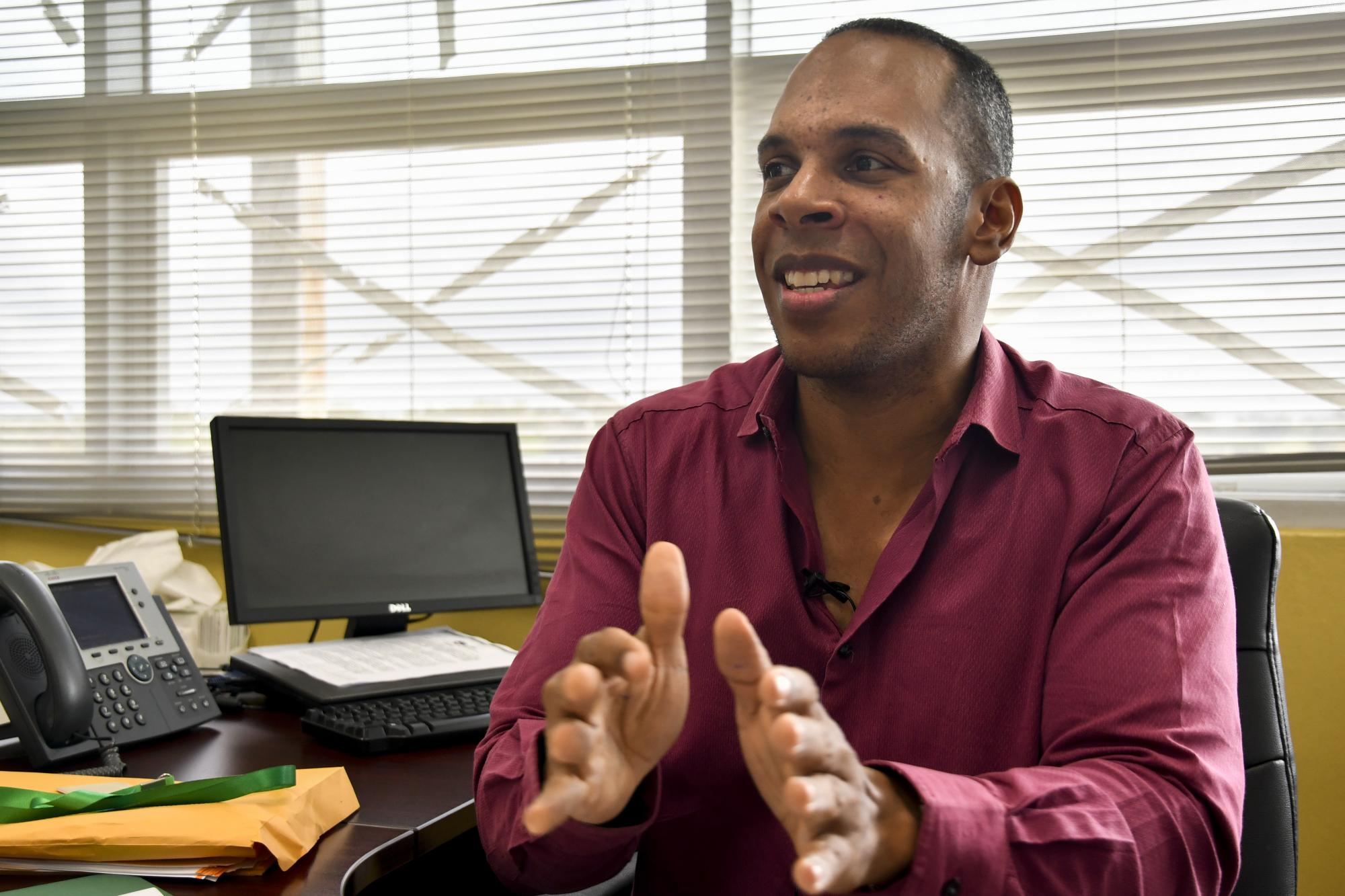 Rubén Mesa, técnico del Ministerio de Medio Ambiente