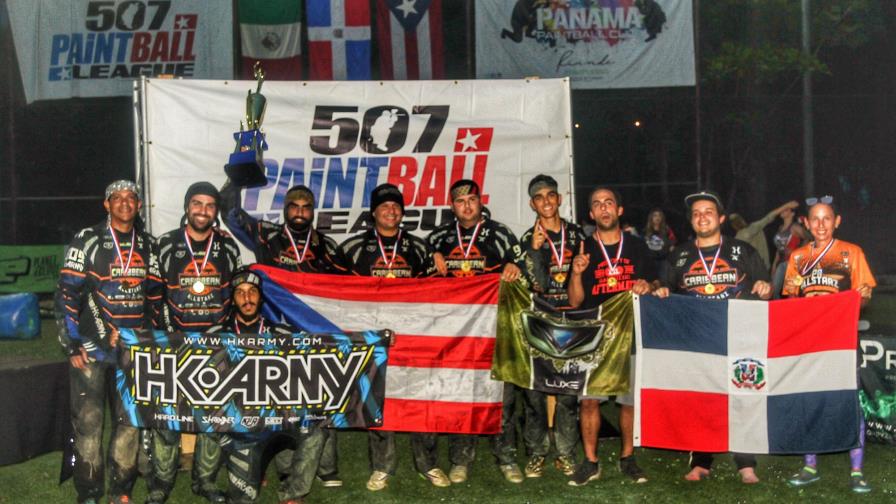 Caribbean All Starz, campeón torneo internacional de Paintball