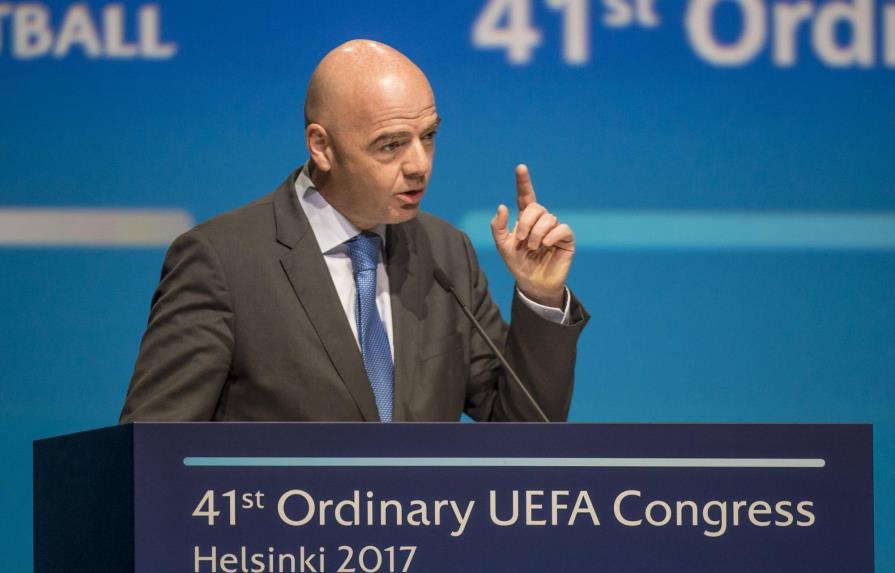 Infantino anuncia que será candidato a su reelección en la FIFA en 2019