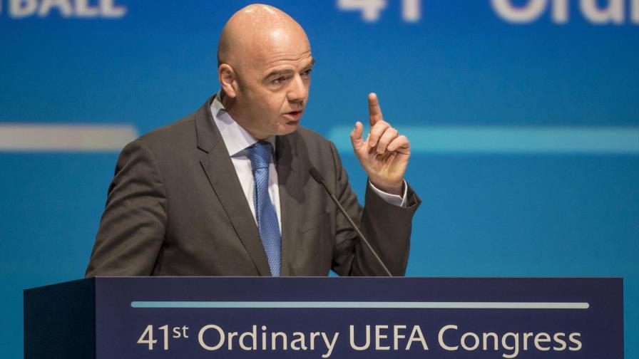 Infantino anuncia que será candidato a su reelección en la FIFA en 2019