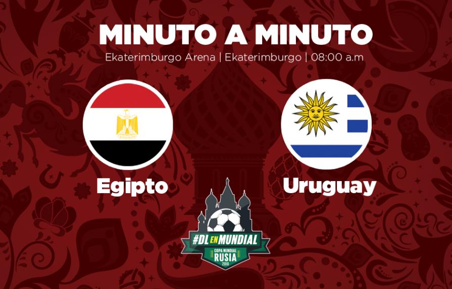 MINUTO A MINUTO: Egipto-Uruguay