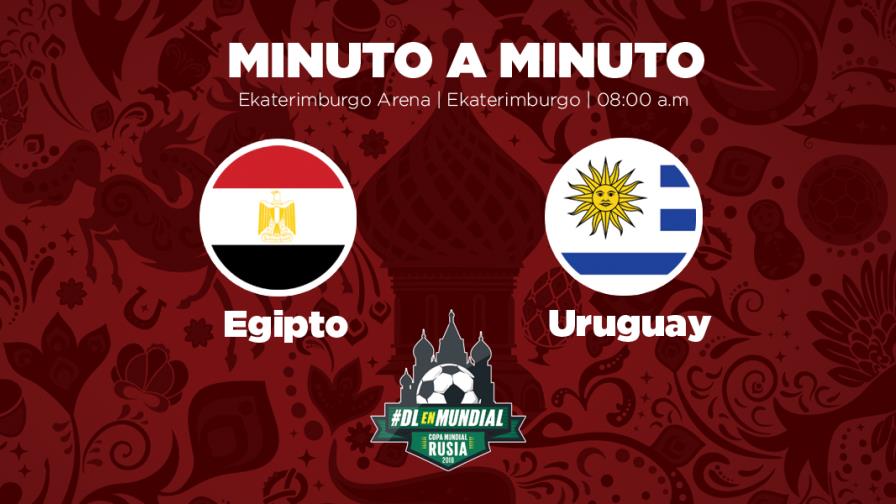 MINUTO A MINUTO: Egipto-Uruguay