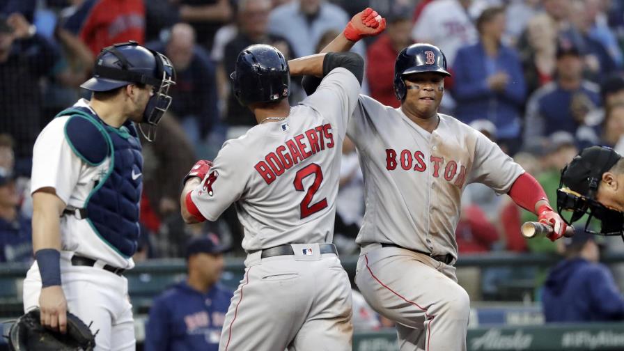 Medias Rojas ganan 2-1 a Marineros con jonrón de Bogaerts Medias Rojas ganan 2-1 a Marineros con jonrón de Bogaerts