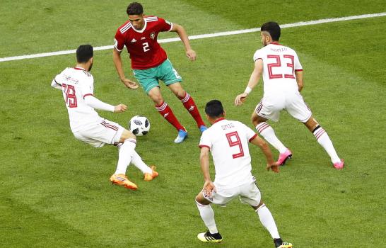 Irán gana 1-0 en el descuento a Marruecos en el Mundial de Fútbol