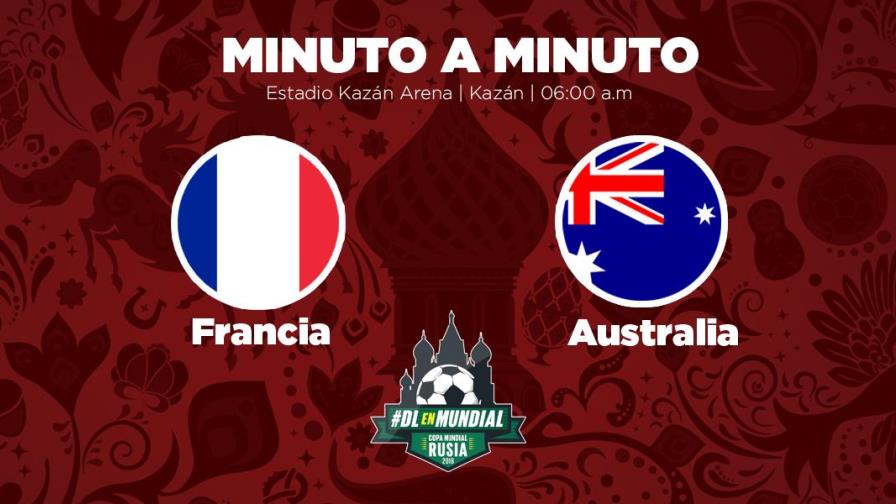 MINUTO A MINUTO: Francia-Australia MINUTO A MINUTO: Francia-Australia