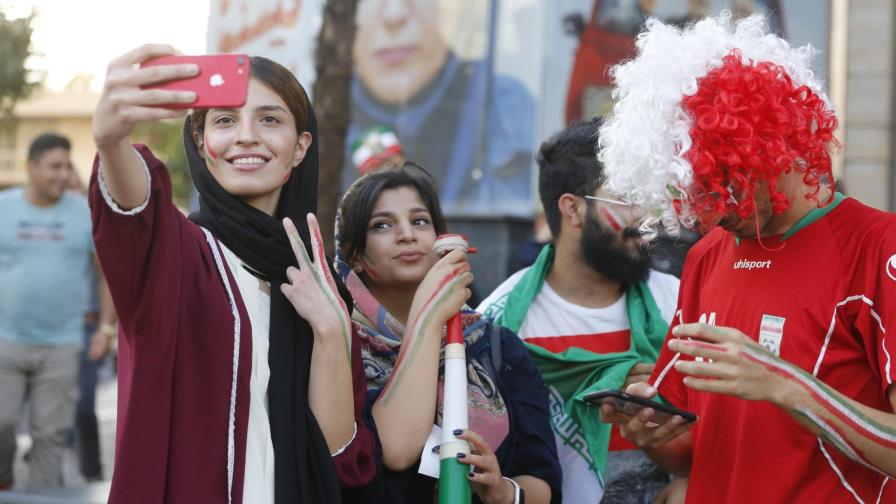 La victoria estaba en la grada con las mujeres musulmanas