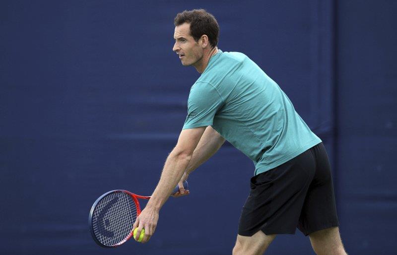 Andy Murray regresa a la acción en el torneo Queen’s Club