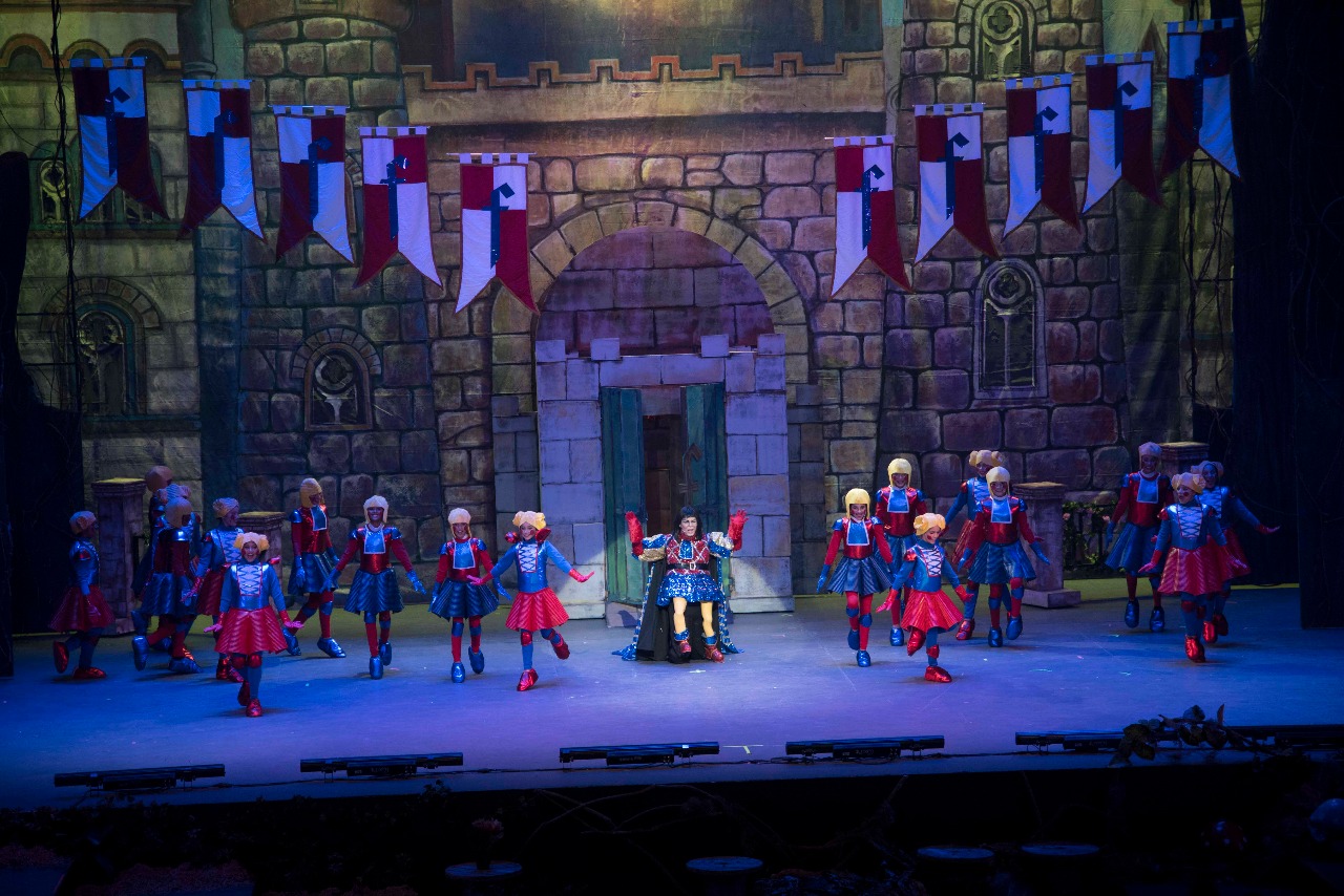 Un despliegue de recursos visuales complementaron la propuesta