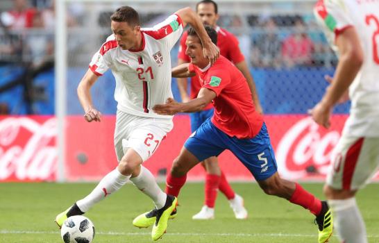Serbia gana a Costa Rica 1-0 en Mundial de Fútbol
