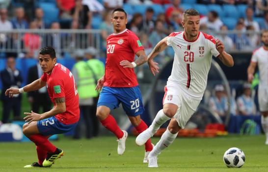 Serbia gana a Costa Rica 1-0 en Mundial de Fútbol