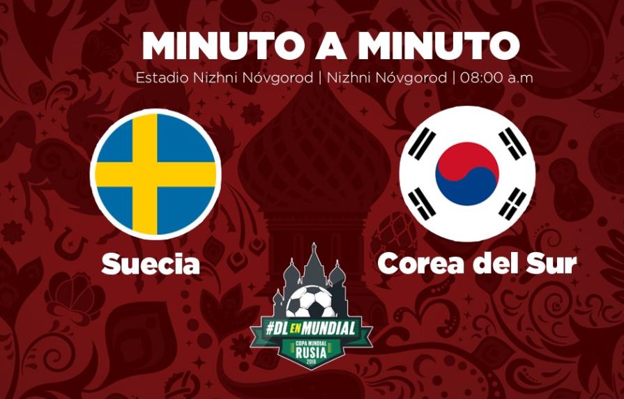 MINUTO A MINUTO: Suecia-Corea del Sur