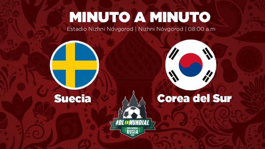 MINUTO A MINUTO: Suecia-Corea del Sur