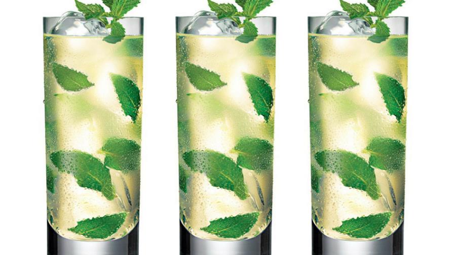 Paso a paso. Black Mojito