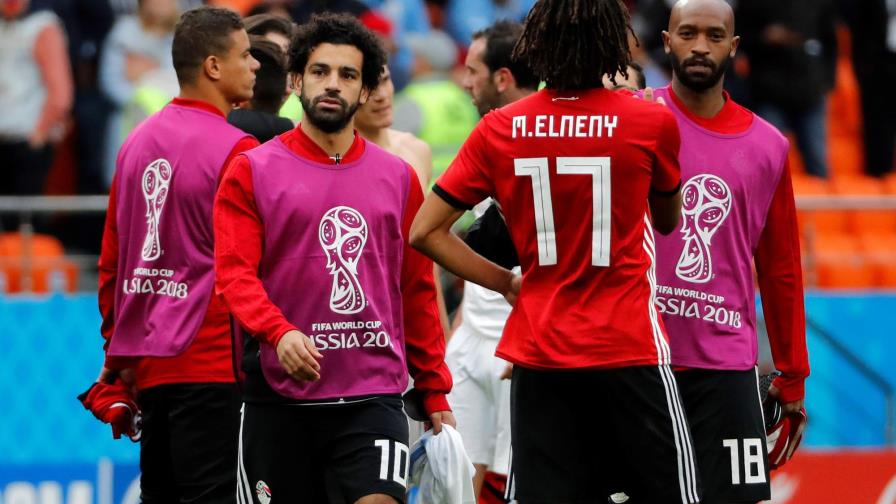 Salah está en buenas condiciones, pero está en dudas si jugará ante Rusia Salah está en buenas condiciones, pero está en dudas si jugará ante Rusia