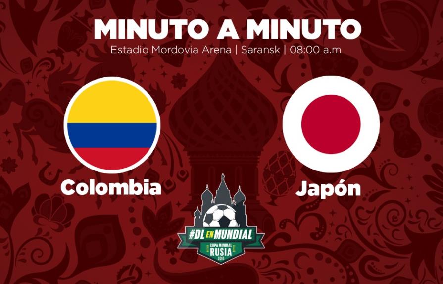 MINUTO A MINUTO: Colombia-Japón