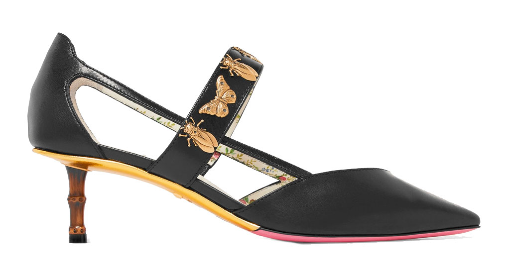 Zapatos tacón medio de Gucci