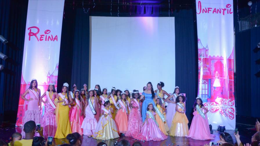 Escogen la reina infantil de Baní Escogen la reina infantil de Baní