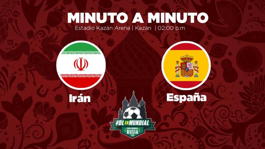 MINUTO A MINUTO: Irán- España 