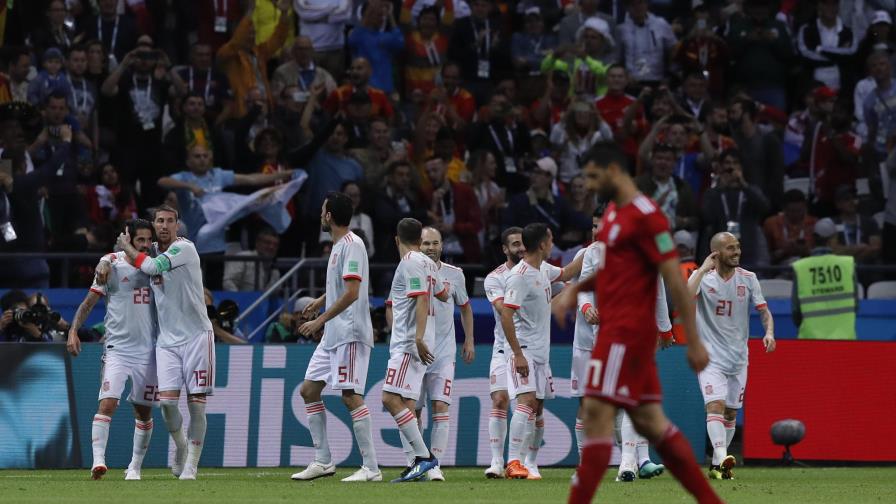 Una España paciente vence 1-0 a Irán y pone dirección a octavos