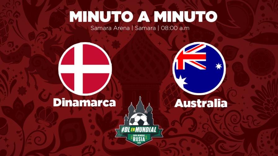 MINUTO A MINUTO: Dinamarca-Australia