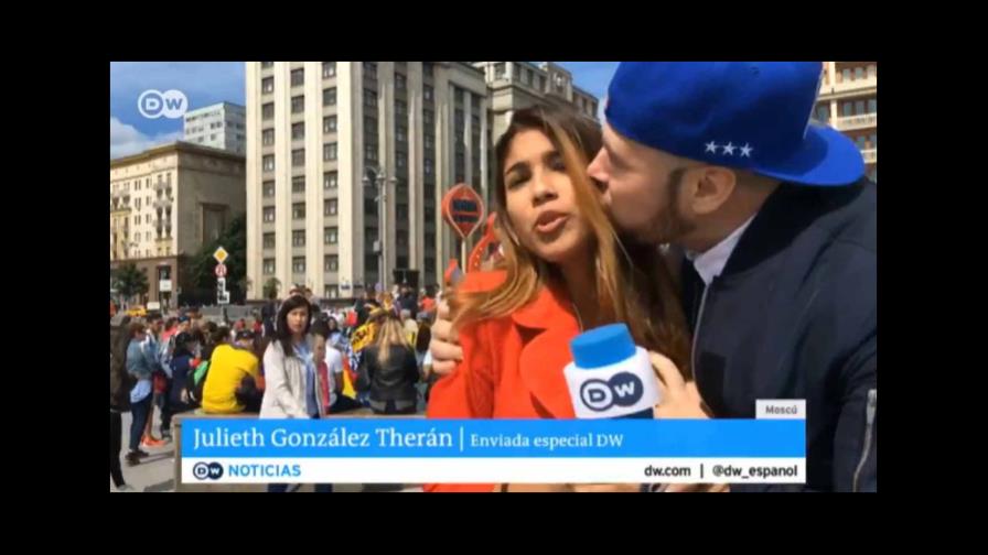 Acosan en vivo a periodista colombiana durante Rusia 2018 