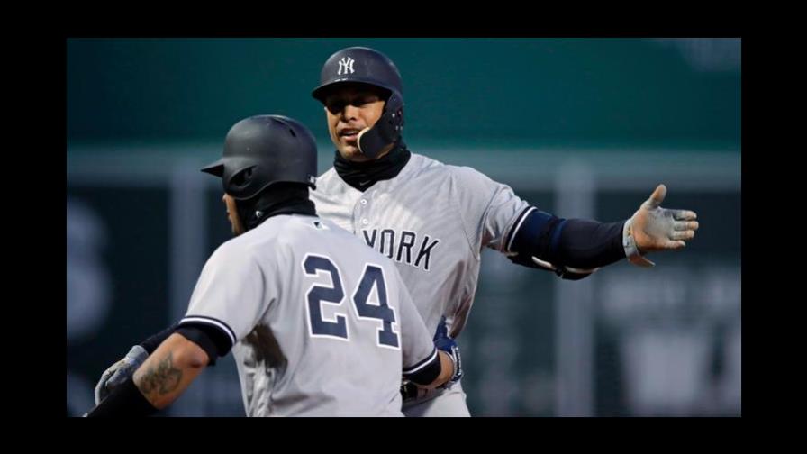 Gary Sánchez y Giancarlo Stanton pegan H4 en el triunfo de los Yanquis