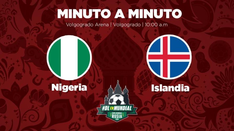 MINUTO A MINUTO: Nigeria-Islandia