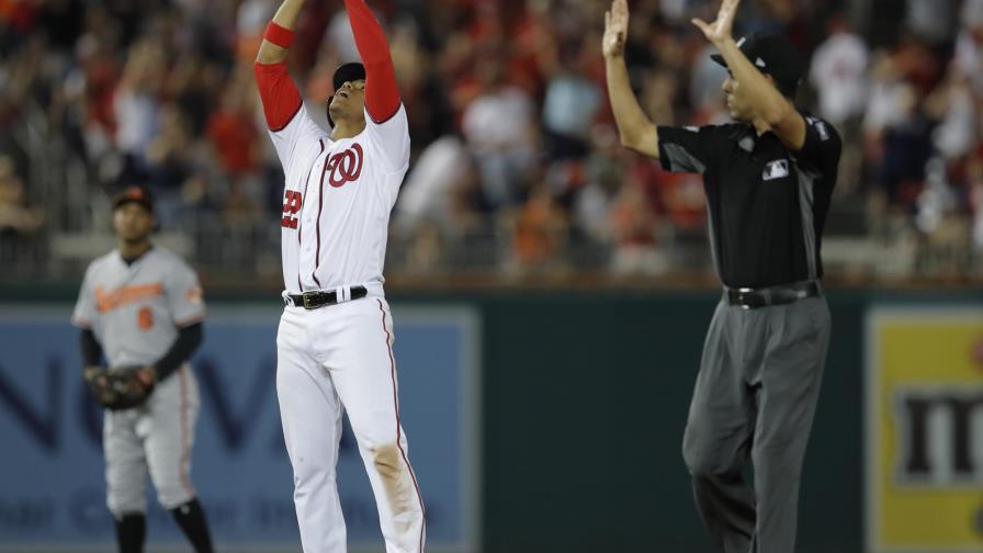 Soto dispara doble decisivo en el triunfo de los Nacionales sobre los Orioles