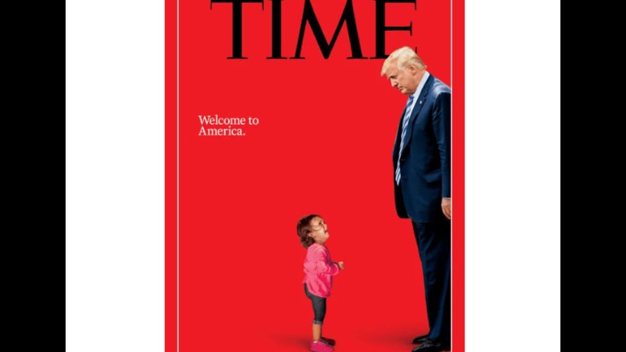 Foto de niña inmigrante llevada a portada de Time genera debate Foto de niña inmigrante llevada a portada de Time genera debate