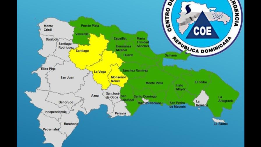 El COE mantiene 18 provincias en alerta por vaguada El COE mantiene 18 provincias en alerta por vaguada