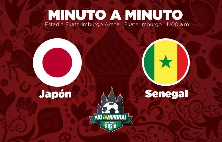 MINUTO A MINUTO: Japón versus Senegal