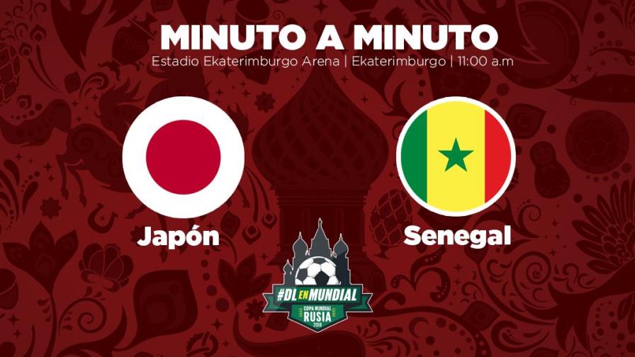 MINUTO A MINUTO: Japón versus Senegal