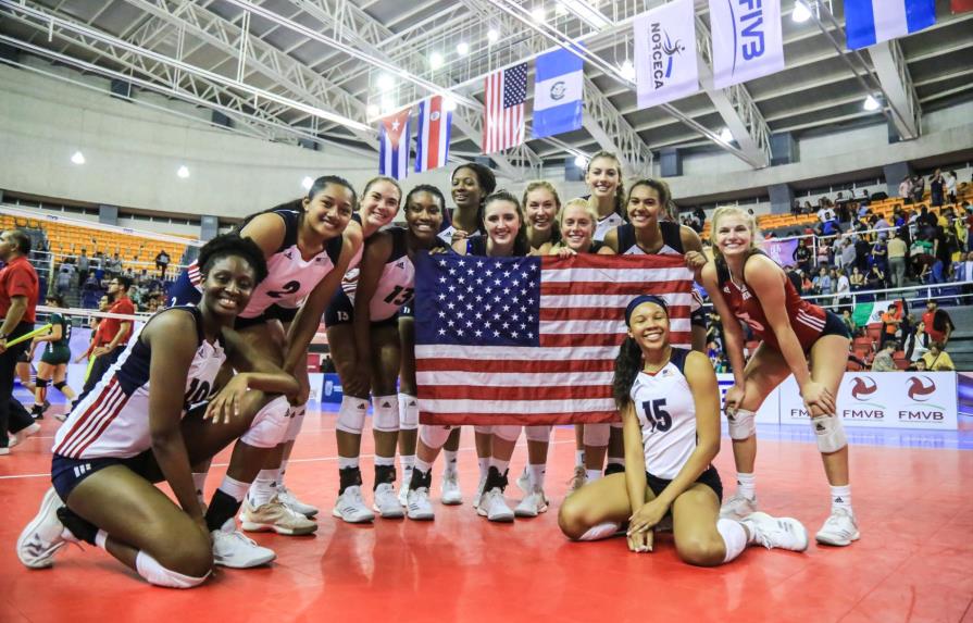 Estados Unidos conquista oro en Norceca sub-20 al vencer a Dominicana