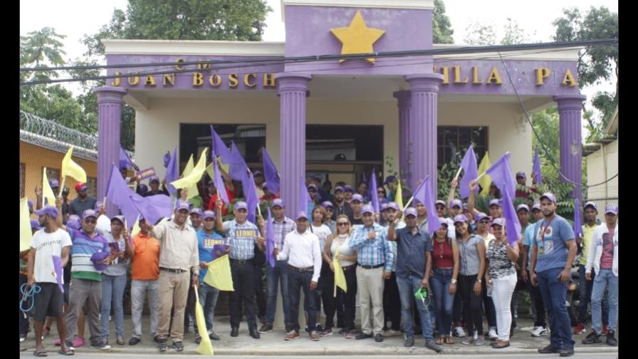 Peledeístas siguen activismo en todo el país en apoyo a Leonel Fernández