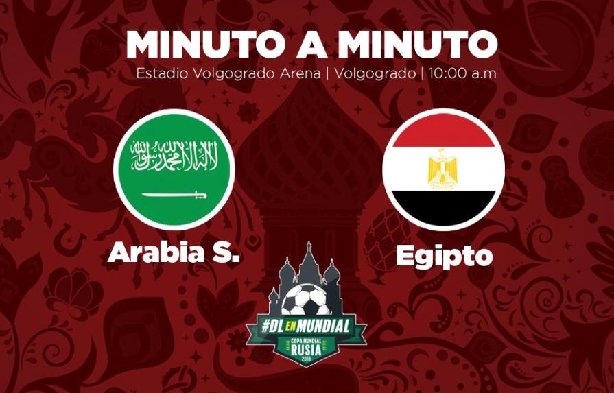 MINUTO A MINUTO: Arabia Saudita-Egipto