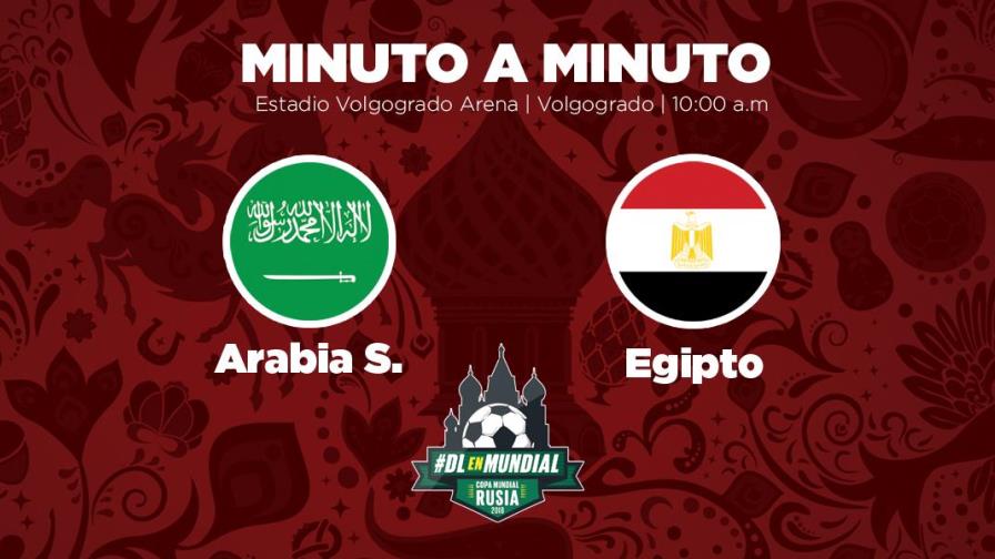 MINUTO A MINUTO: Arabia Saudita-Egipto