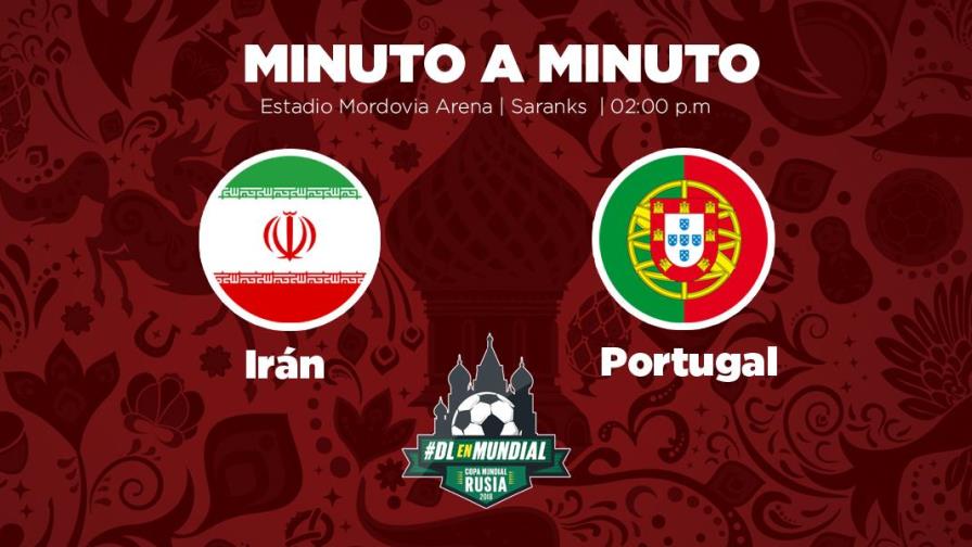 MINUTO A MINUTO: Irán-Portugal