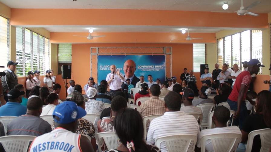 Domínguez Brito visita San Pedro de Macorís Domínguez Brito visita San Pedro de Macorís