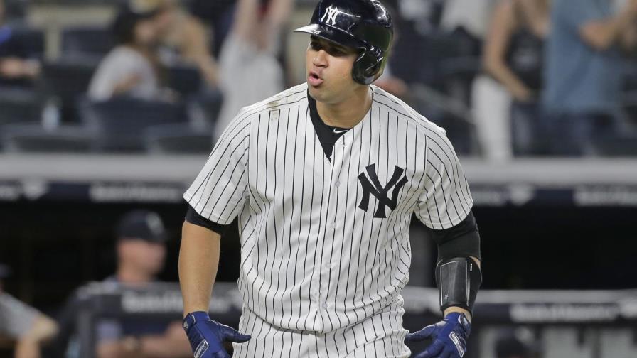 Gary Sánchez se lastima la ingle y es probable baja para los Yanquis