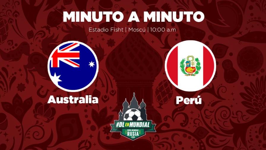 MINUTO A MINUTO: Australia-Péru 