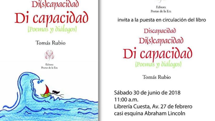 Presentarán poemario inspirado en infantes con habilidades diferentes Presentarán poemario inspirado en infantes con habilidades diferentes