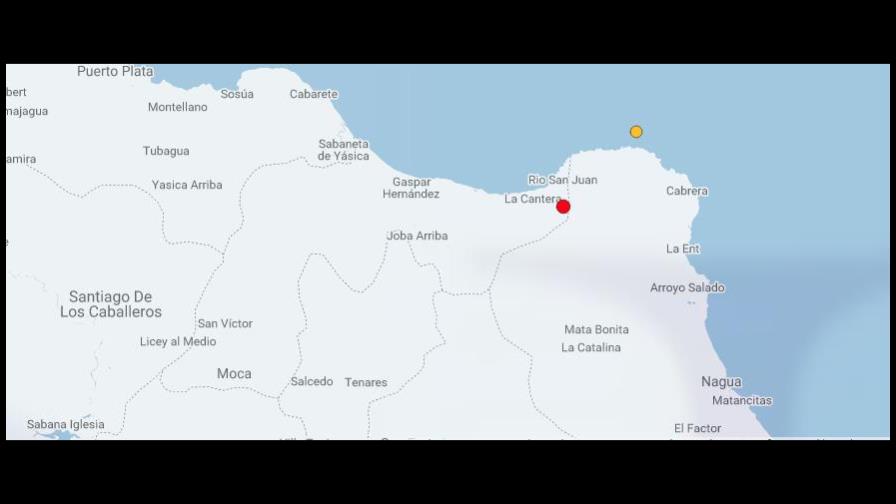 Temblor de tierra en la zona de Río San Juan